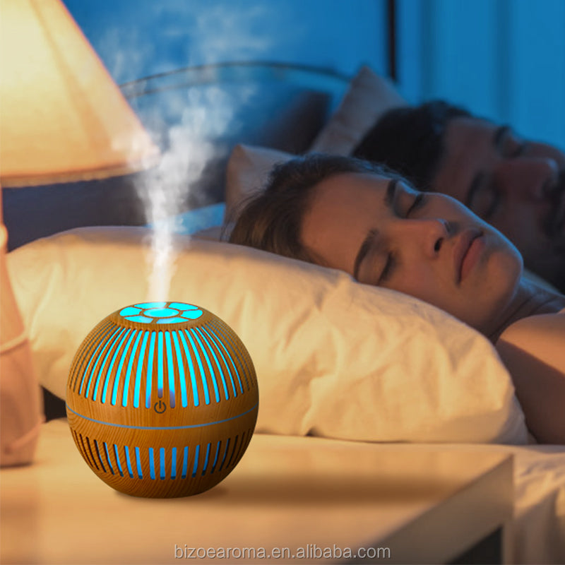 Ultrasonic Aroma Diffuser 130ml/300ml - USB, LED