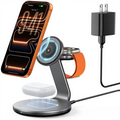 3-in-1 Magnetic Wireless Charging Station for Phone, Watch & Earbuds (18W)