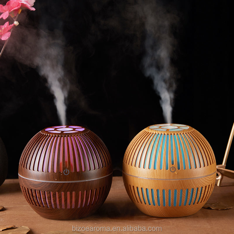Ultrasonic Aroma Diffuser 130ml/300ml - USB, LED