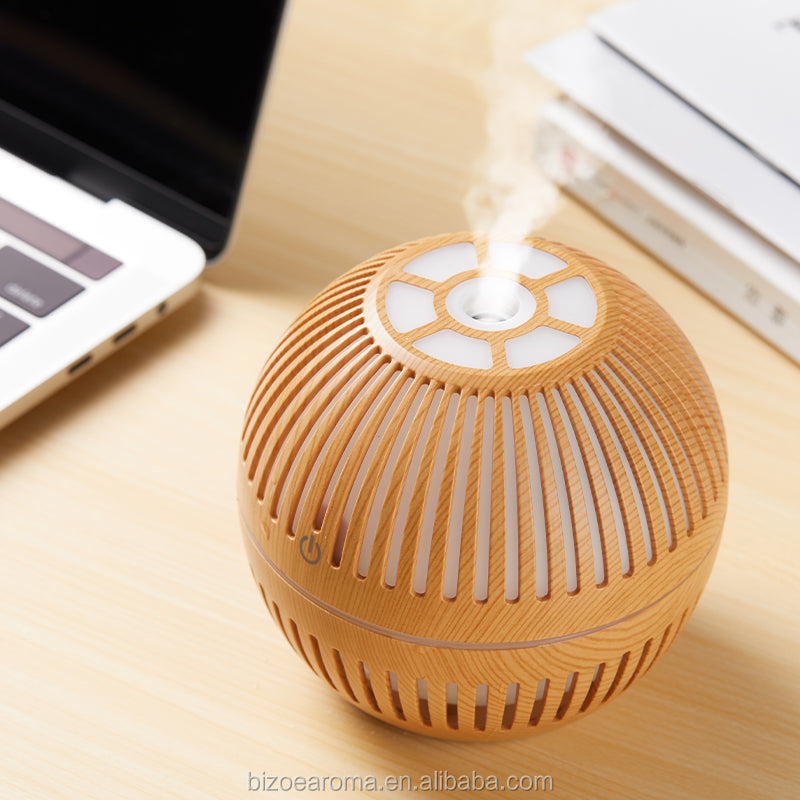 Ultrasonic Aroma Diffuser 130ml/300ml - USB, LED