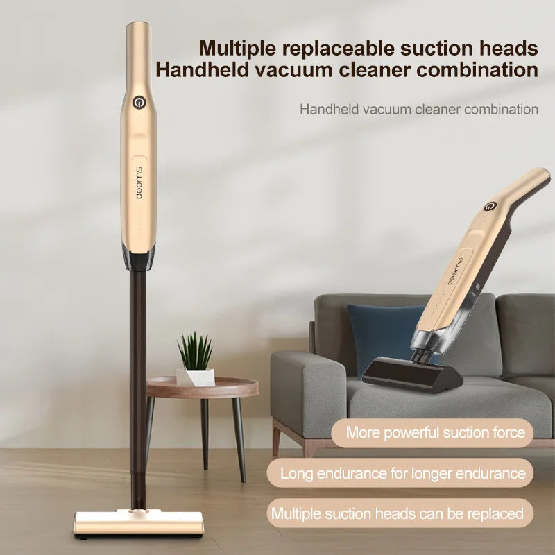 Cordless Handheld Vacuum - Rated 20000Pa Suction, HEPA, 40 Min Runtime