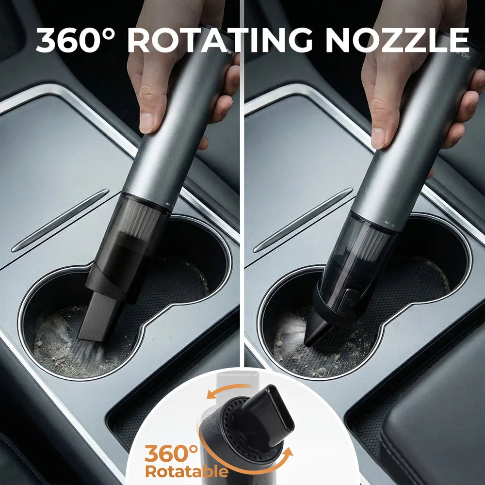 Cordless Handheld Vacuum - 70W Brushless, USB-C Rechargeable, Blower