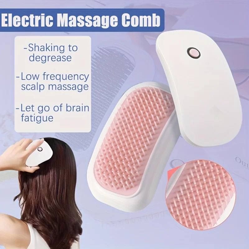 Electric Vibrating Scalp Massager Brush
