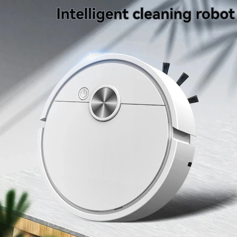 Mini Robot Vacuum - 5-in-1 Sweep & Mop, USB Rechargeable