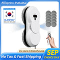 Robot Window Cleaner - Ultrathin Automatic Glass Cleaning with Remote