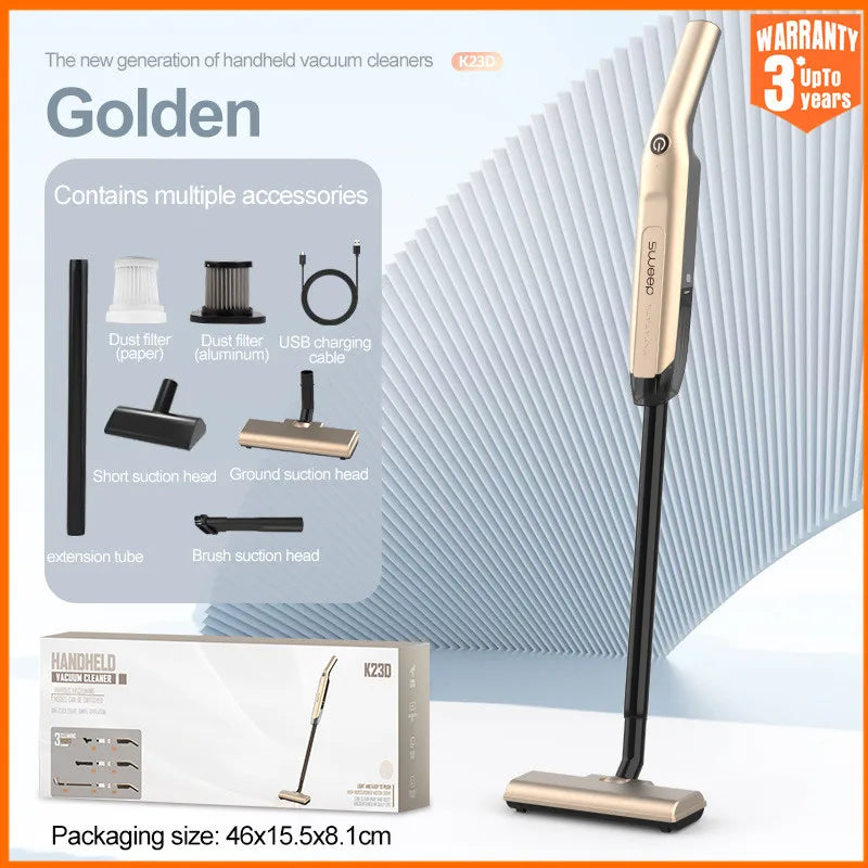 Cordless Handheld Vacuum - Rated 20000Pa Suction, HEPA, 40 Min Runtime