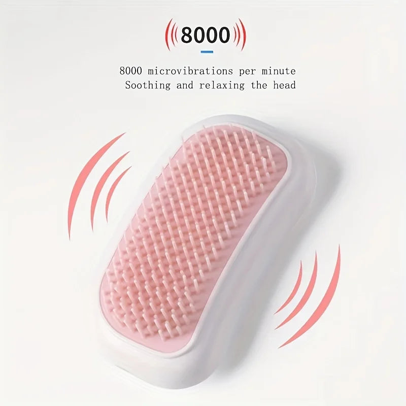 Electric Vibrating Scalp Massager Brush