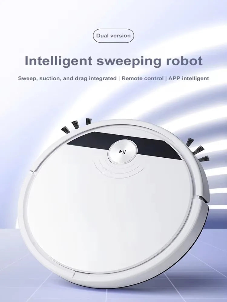 Robot Vacuum Cleaner with Mopping - 3-in-1 Sweep, Vacuum & Wet/Dry Mop
