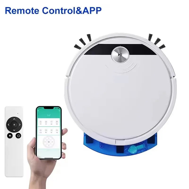 Robot Vacuum Cleaner with Mopping - 3-in-1 Sweep, Vacuum & Wet/Dry Mop