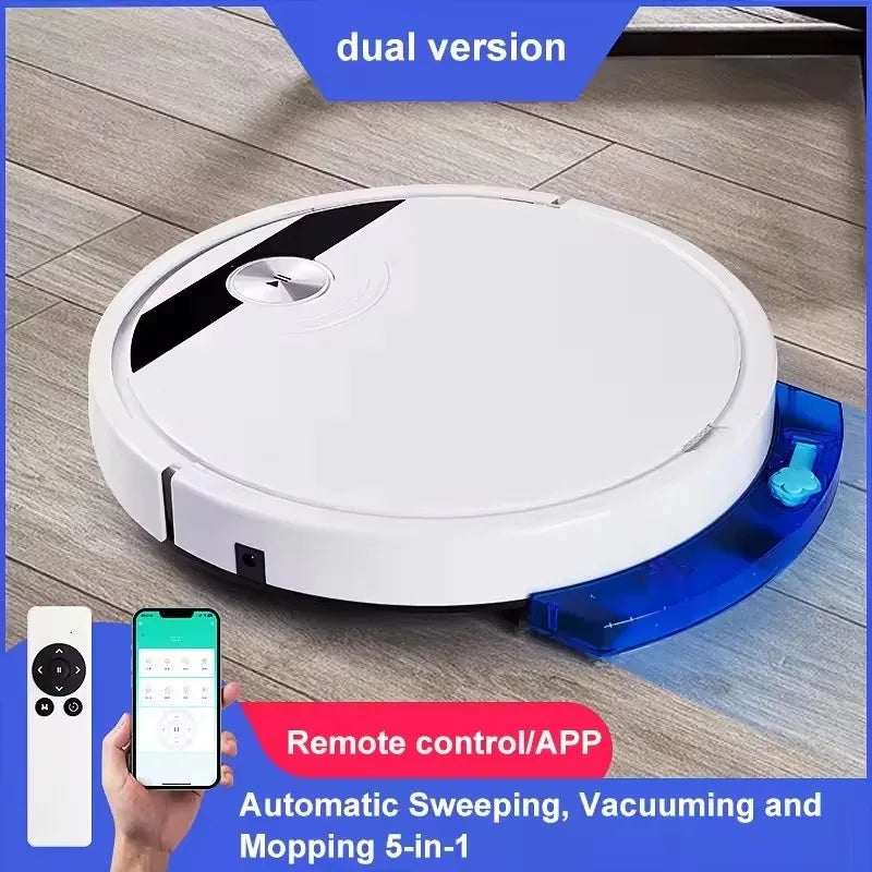 Robot Vacuum Cleaner with Mopping - 3-in-1 Sweep, Vacuum & Wet/Dry Mop