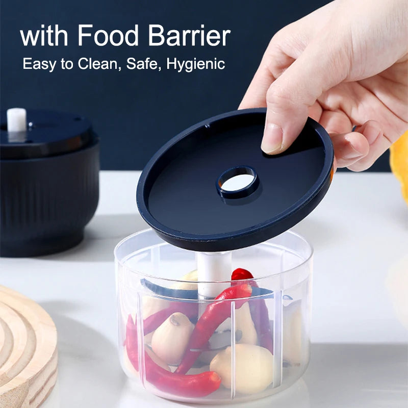 Mini USB Rechargeable Food Chopper - 250ml