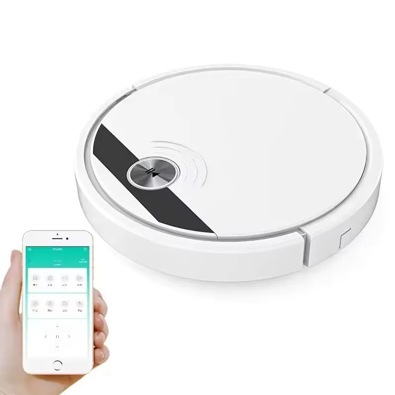 Robot Vacuum Cleaner with Mopping - 3-in-1 Sweep, Vacuum & Wet/Dry Mop