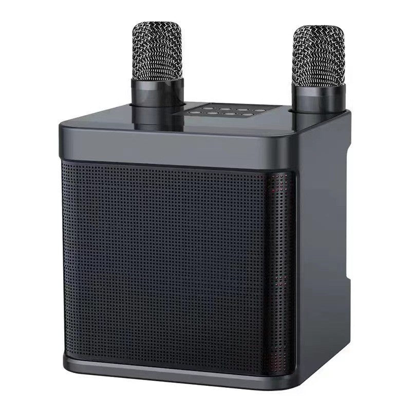 Mini Karaoke Machine for Kids - Portable Bluetooth Speaker with Wireless Mic
